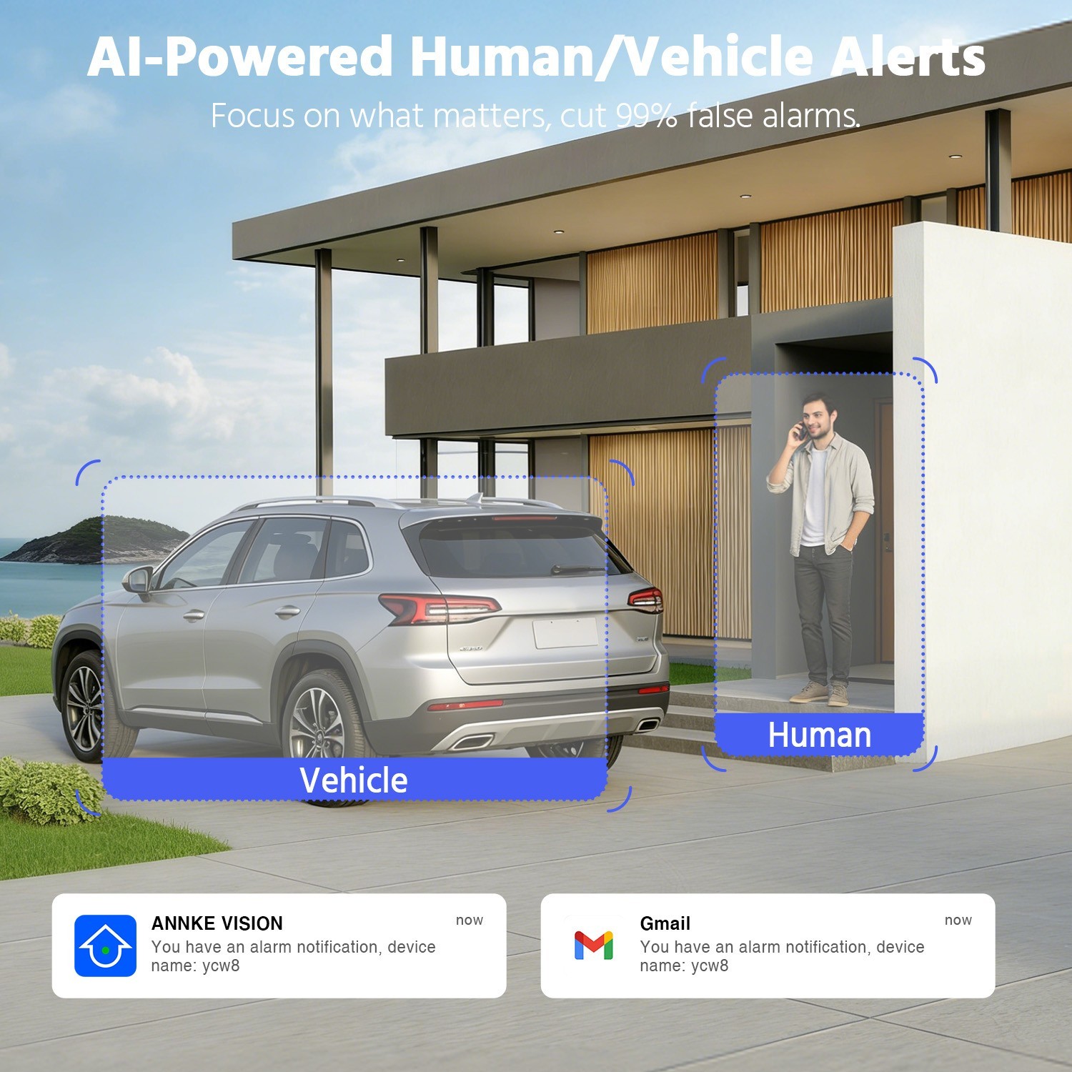 ANNKE 16CH 4K DVR 5MP Audio Recording Security Camera System Color Night H.265+