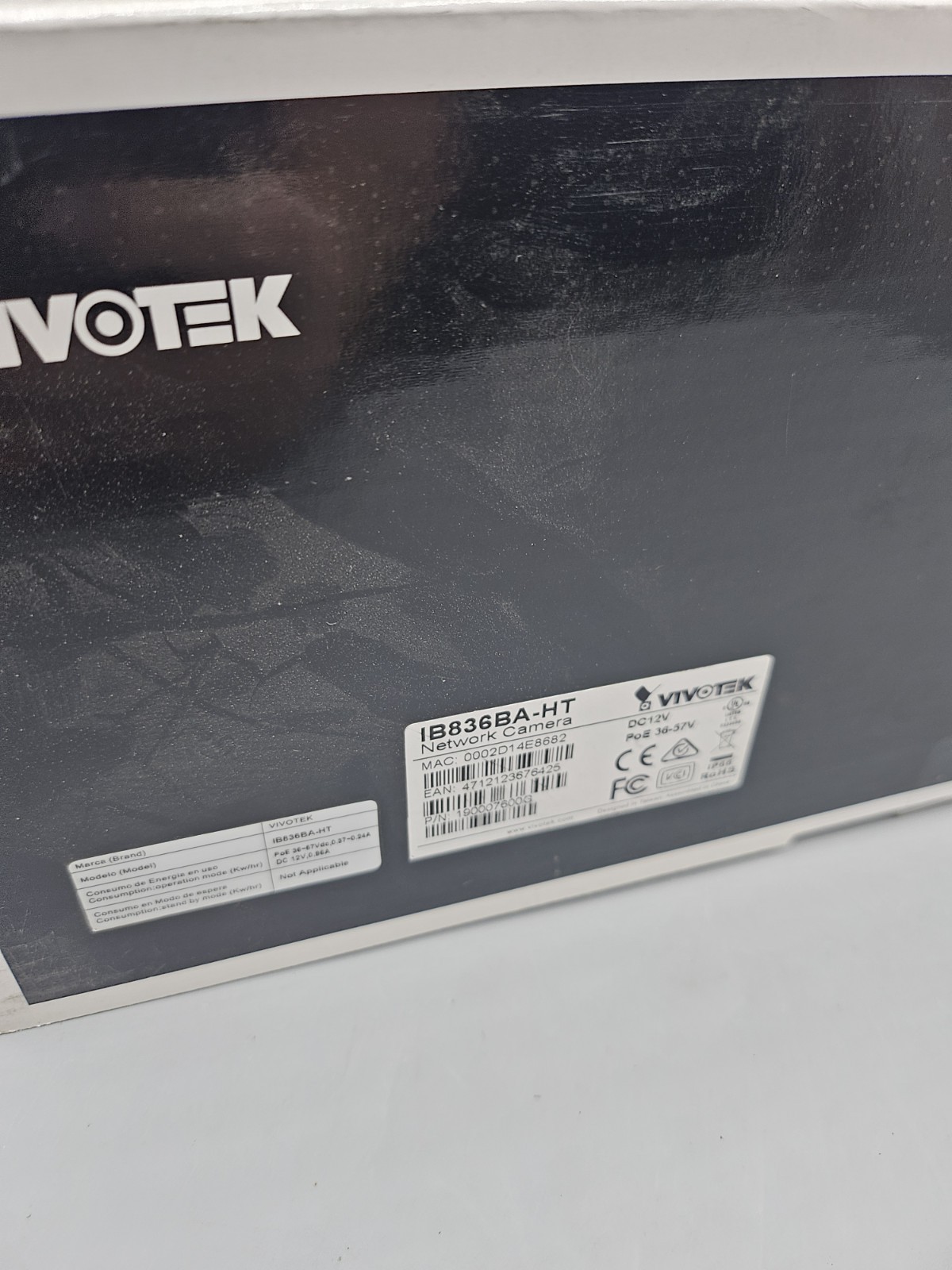vivotek IB836BA-HT Bullet Network Camera C Series Full HD 1080