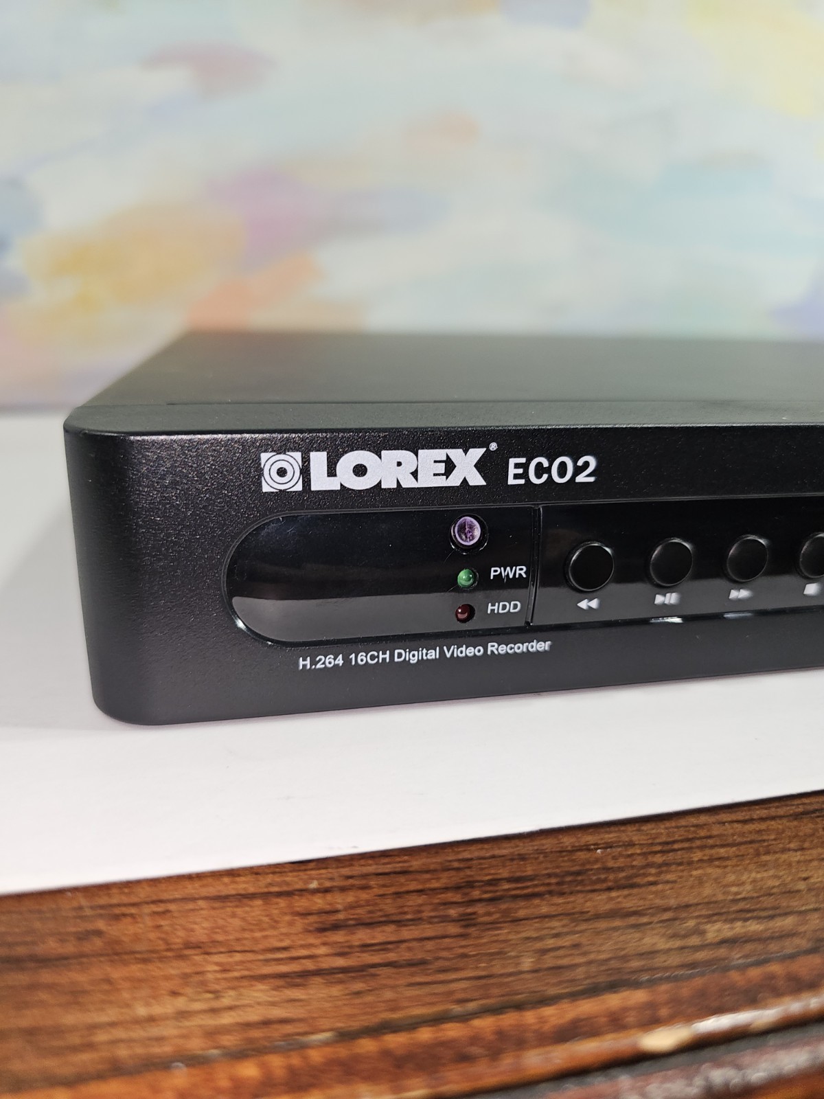 READ – Used Lorex LH161600 16-Channel DVR Security Recorder – For Parts Only