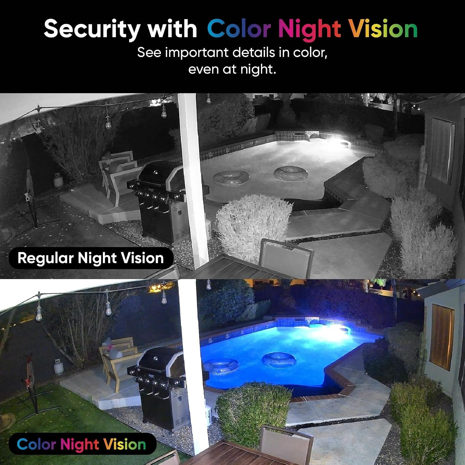 WYZE Cam v4 2.5K AI Security Camera Indoor Outdoor Home Security