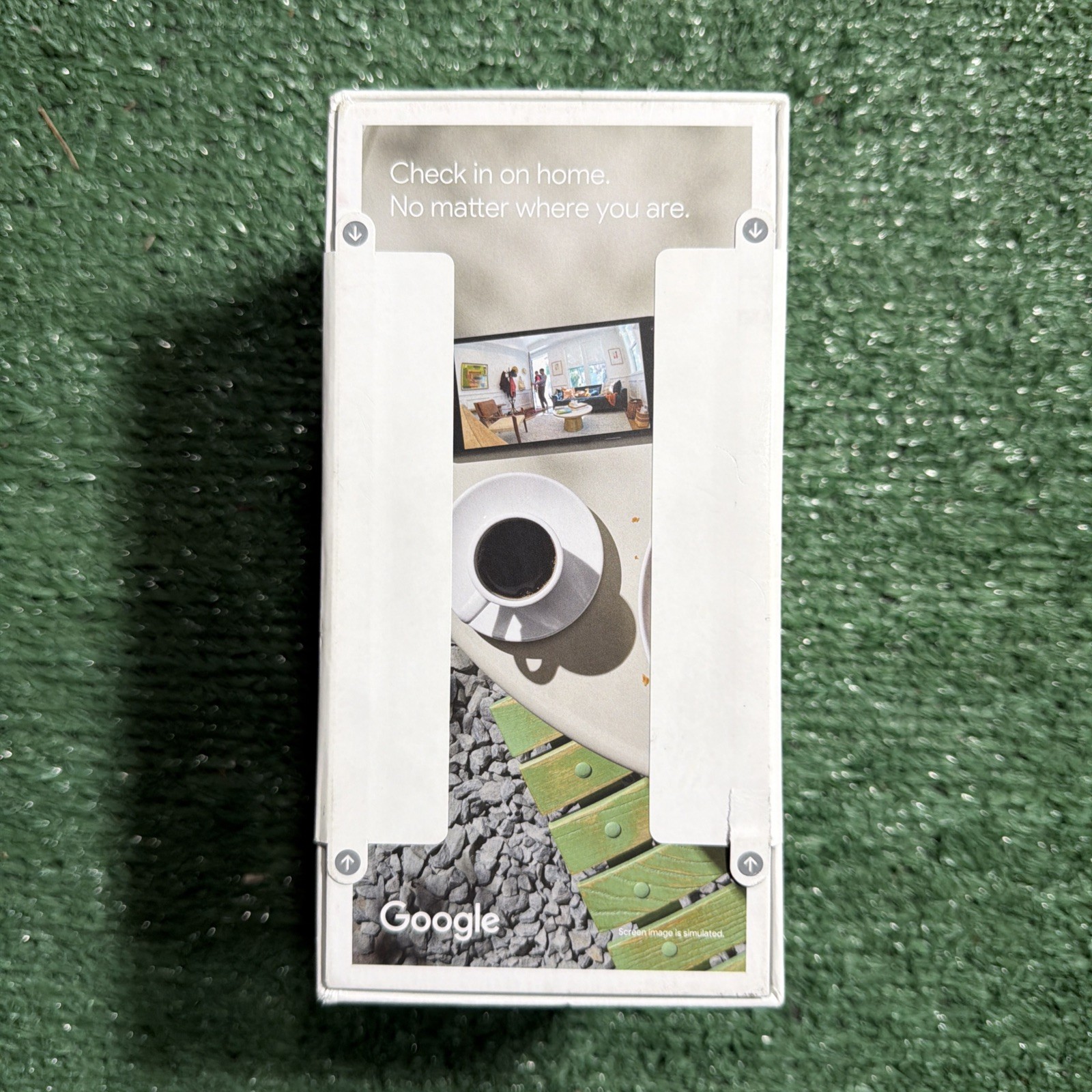 Google Nest Cam – Indoor Wired Smart Home Security Camera – Snow
