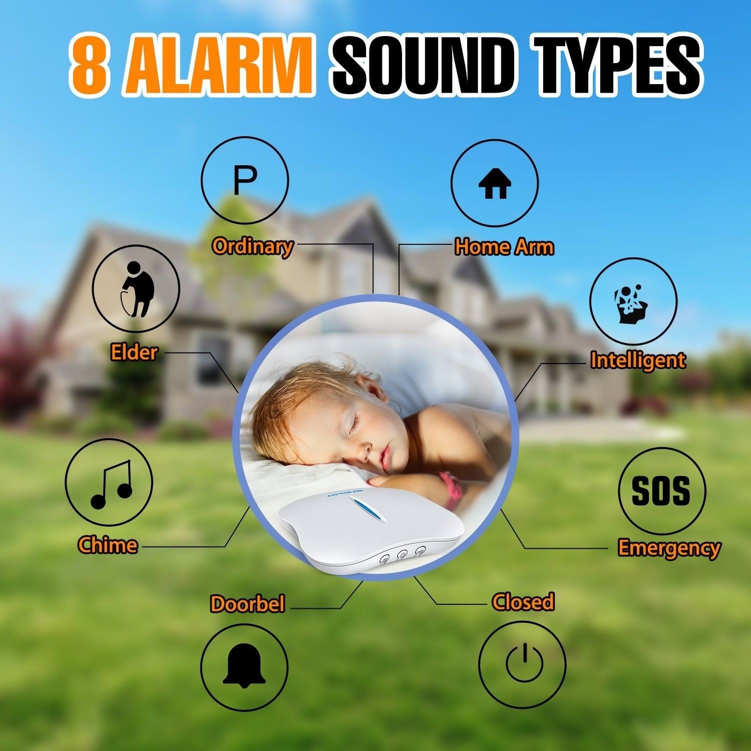 WiFi Cloud APP GSM Tuya Wireless IR Home House Security Alarm Burglar System