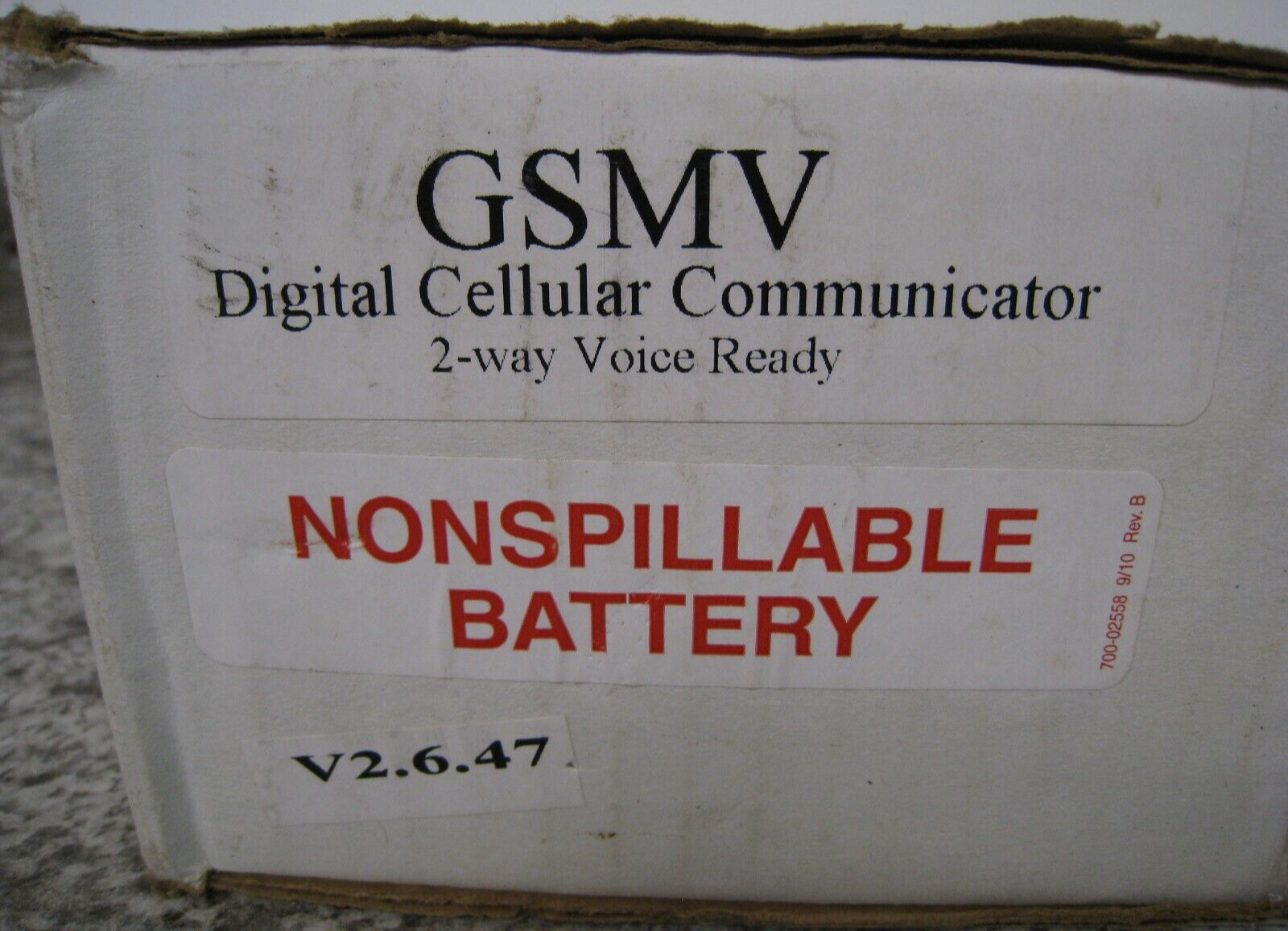 New Honeywell GSMV Vista 2-Way Voice Ready GSM Digital Cellular Communicator