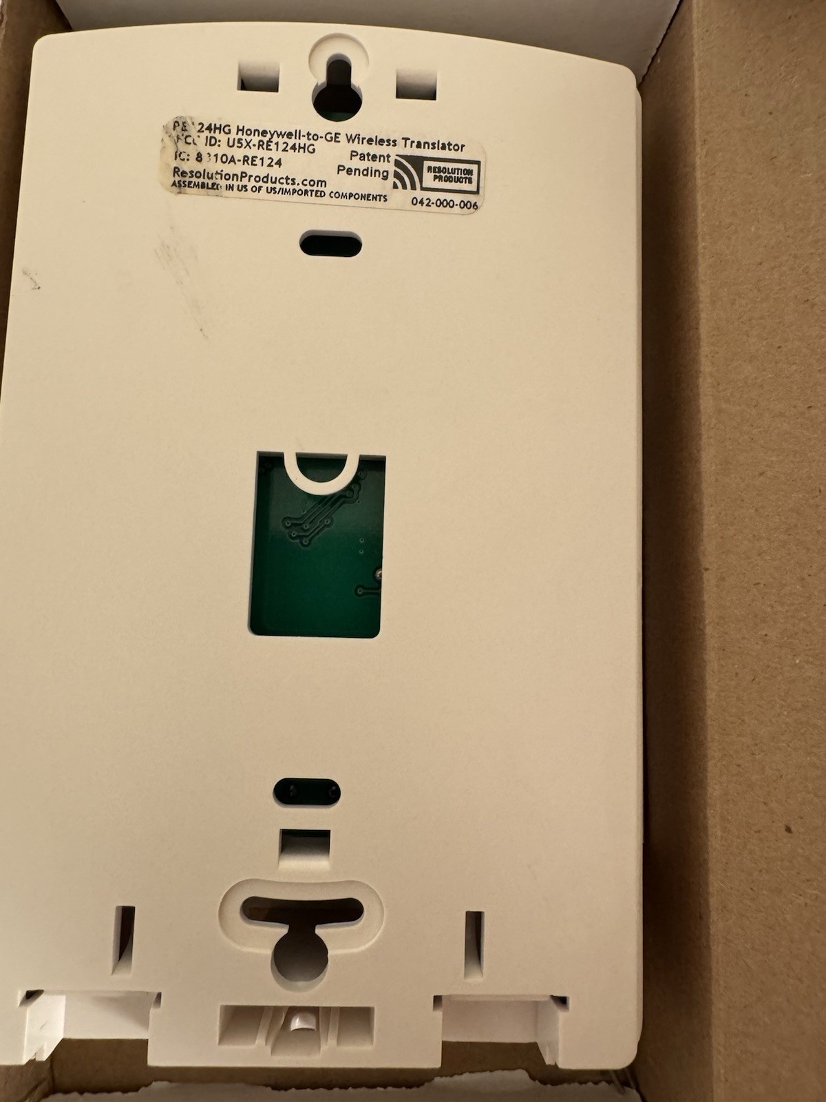 RESOLUTION PRODUCTS 13-552/ RE124HG HONEYWELL TO GE WIRELESS TRANSLATOR (13pcs)