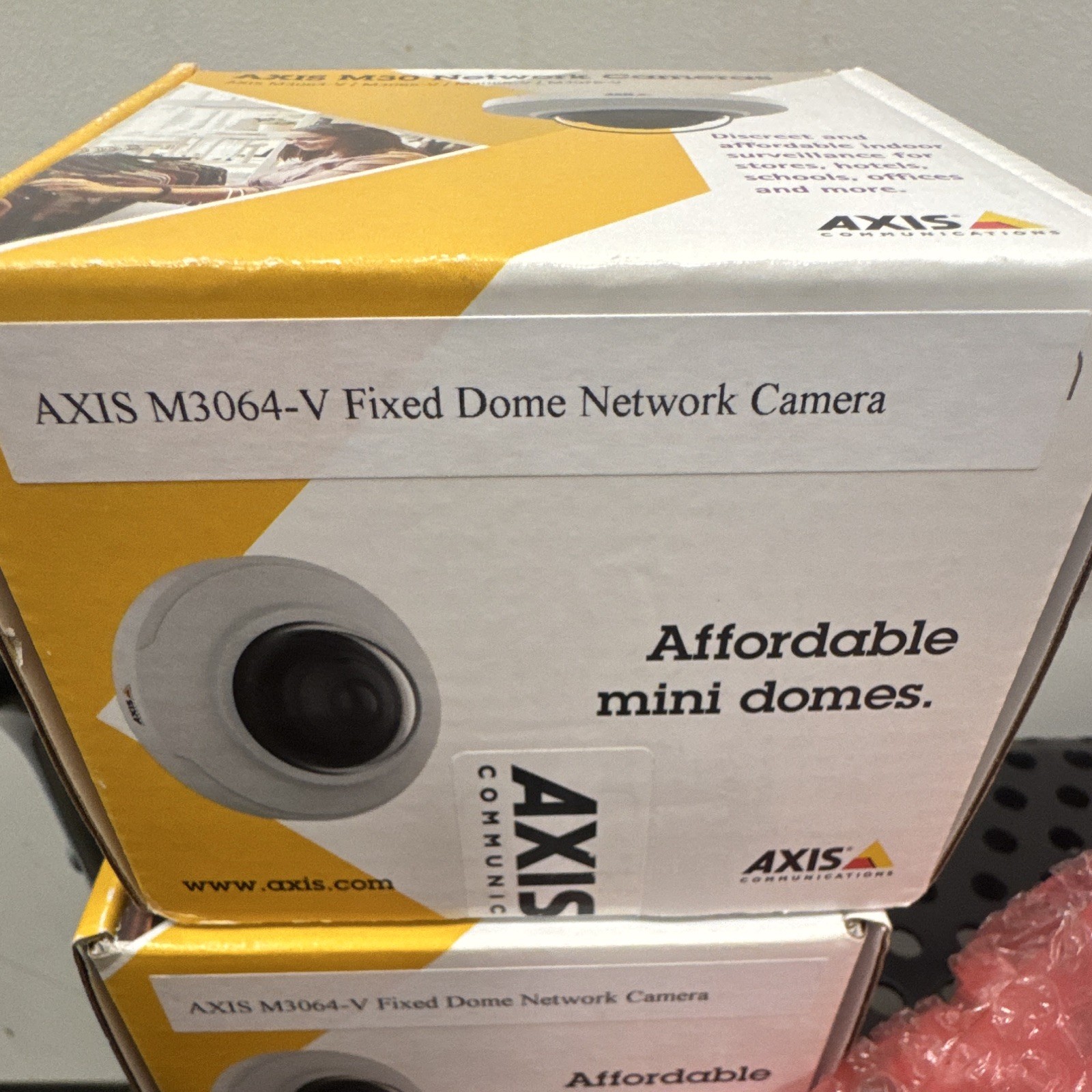 AXIS M3064-V Indoor IP/Network Fixed Dome Camera, White, Network