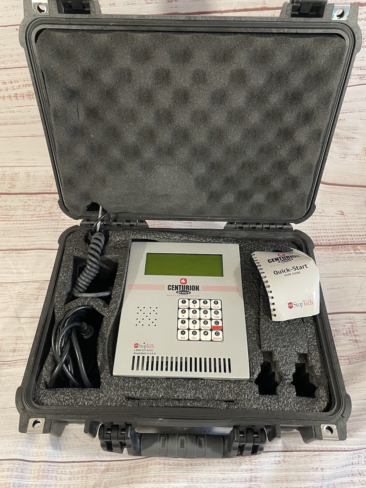 Centurion Scout | Mobile Security System | StopTech | w/ Motorola XTS1500