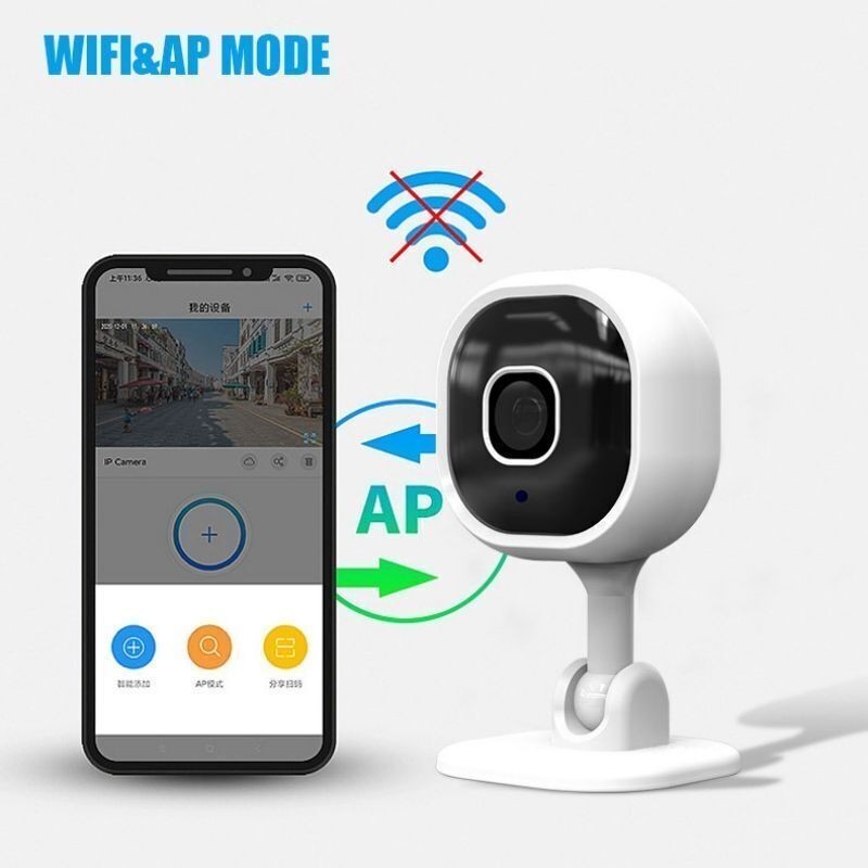 1080p Smart Home WiFi Camera Indoor IP Security Surveillance System Night Vision