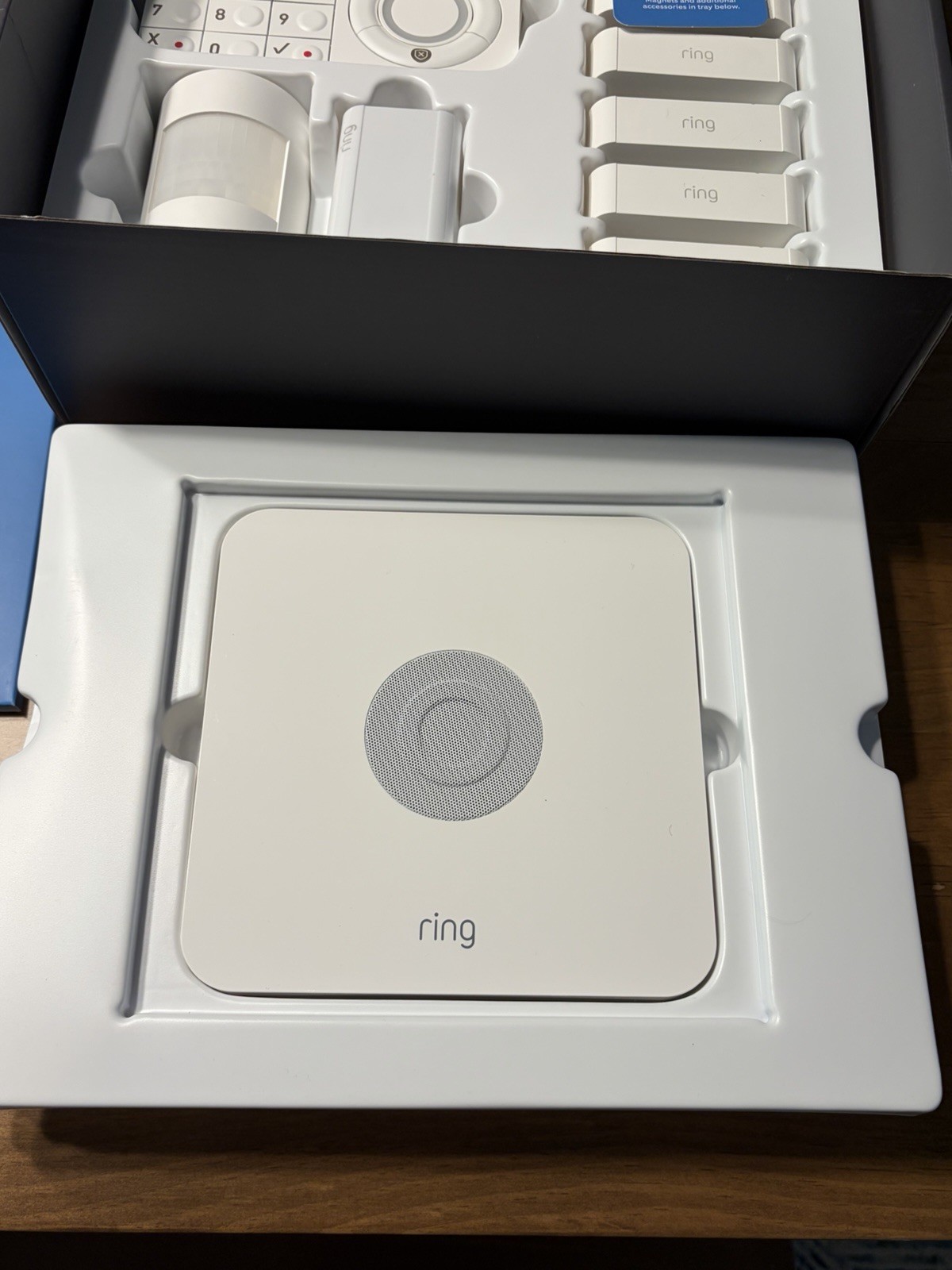 Ring Alarm 10 Piece Wireless Home Security System Kit Open Box Complete Unused
