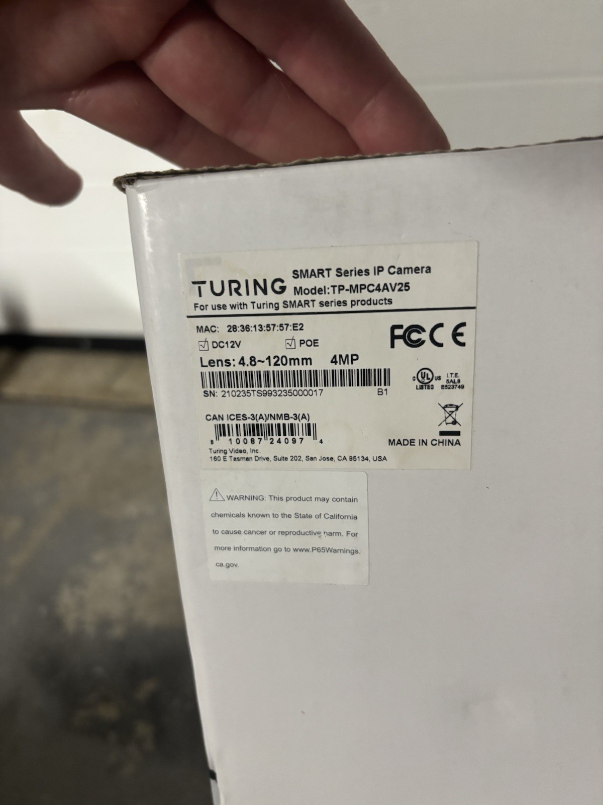 Turing Smart Series Lot- 8-Channel NVR ( No Bridge/cords) + Dome Camera+ 4MP PTZ