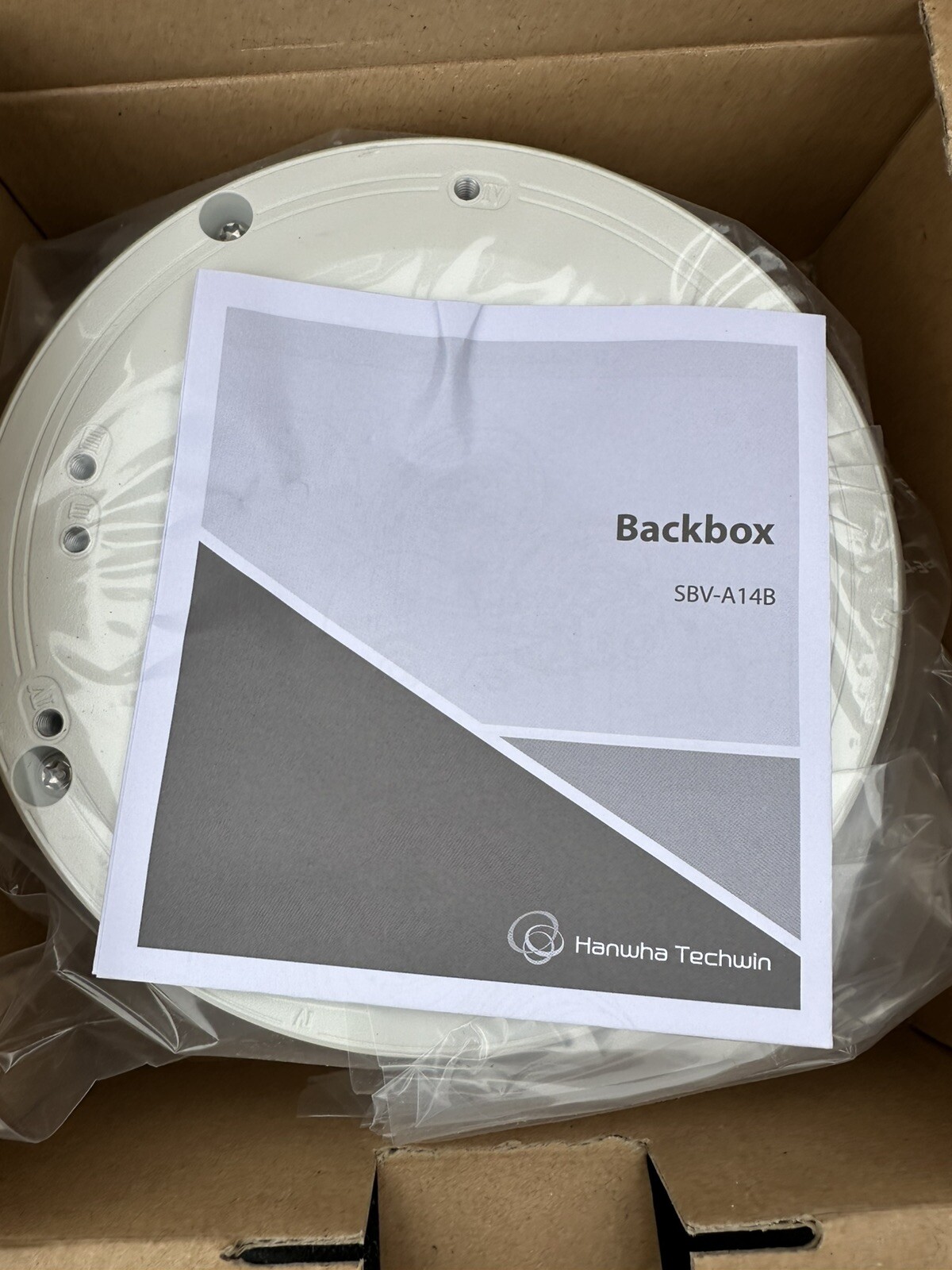 Hanwha Techwin SBV-A14B Wisenet A series cameras for GangboxesSecurity Accessory
