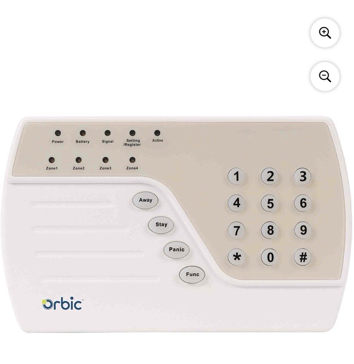 Alarm System by Straight Talk With Motion Sensor AX54N Remote