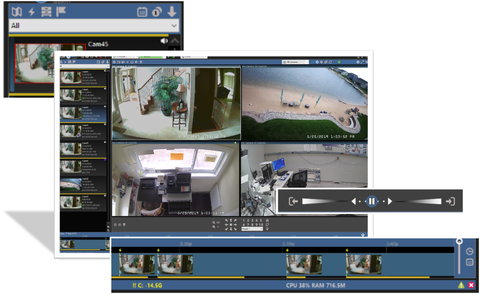 Blue Iris Pro v5.0 (Latest) WITH VIDEO TUTORIALS Video Camera Security Software