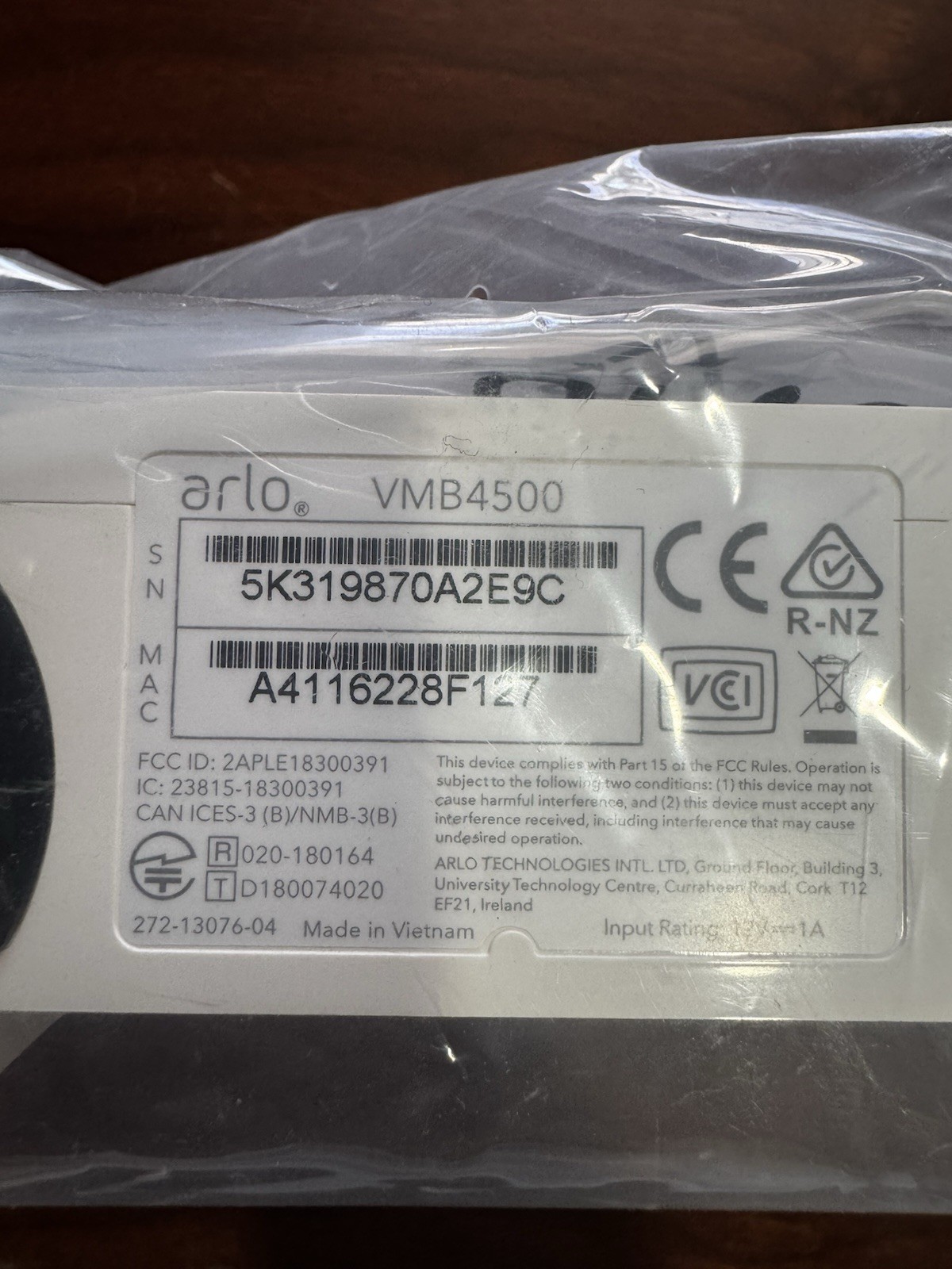 Arlo VMB4500 Base Station Hub for Arlo Pro/Pro2 Cameras