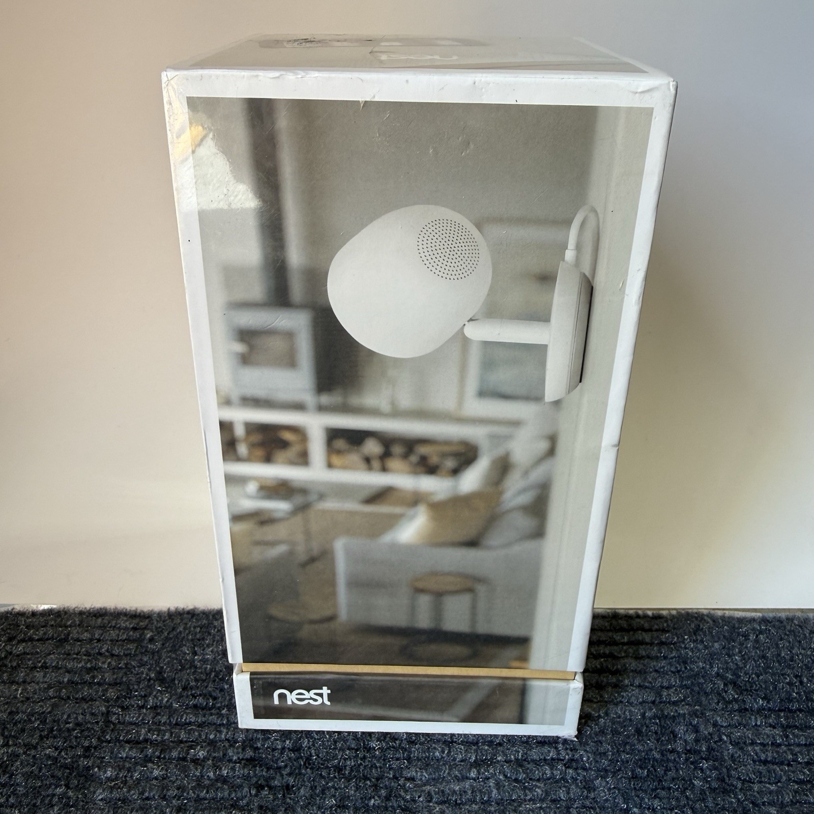 Google Nest Cam IQ Indoor Full HD Wi-Fi Home Security Camera Model NC3100US New