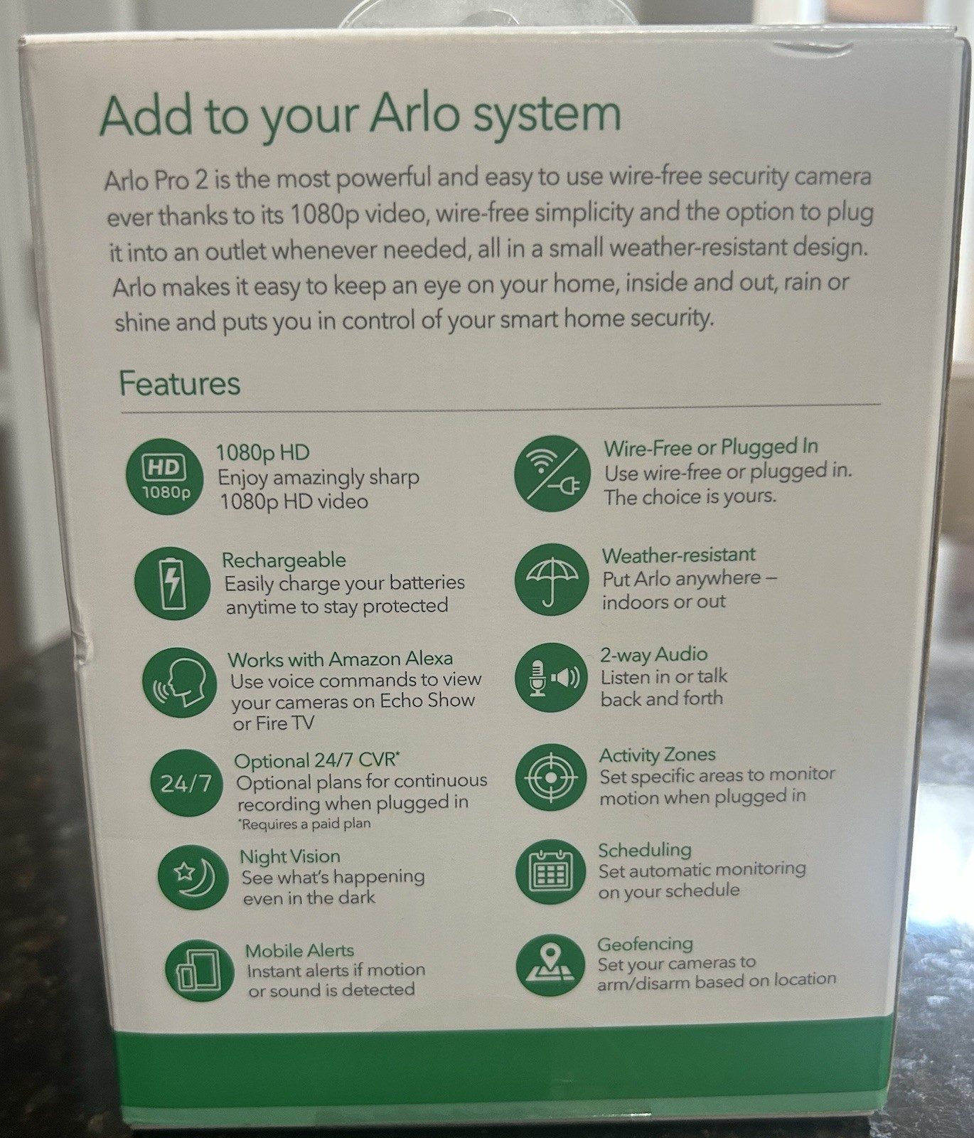 Arlo Pro 2 Add-On Wire-Free Camera VMC4030P-100NAS New in Box