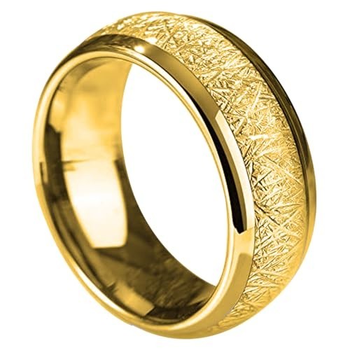 Rewritable 125kHz Ceramic Chip Ring – Gold & Silver Access KeyCard for Men & Wom