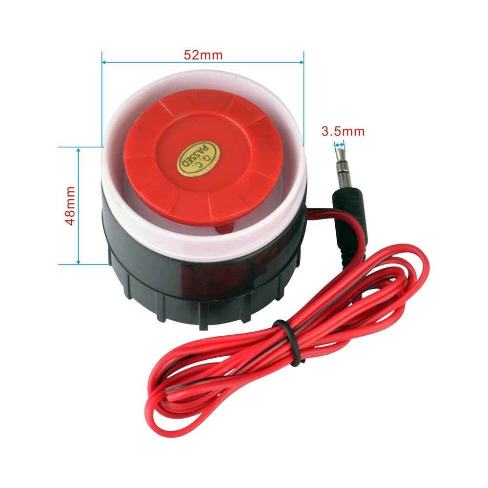 2V 3V 5V 6V 9V 12V DC Piezo Electronic Buzzer Very Load Alarm Electric Securi…