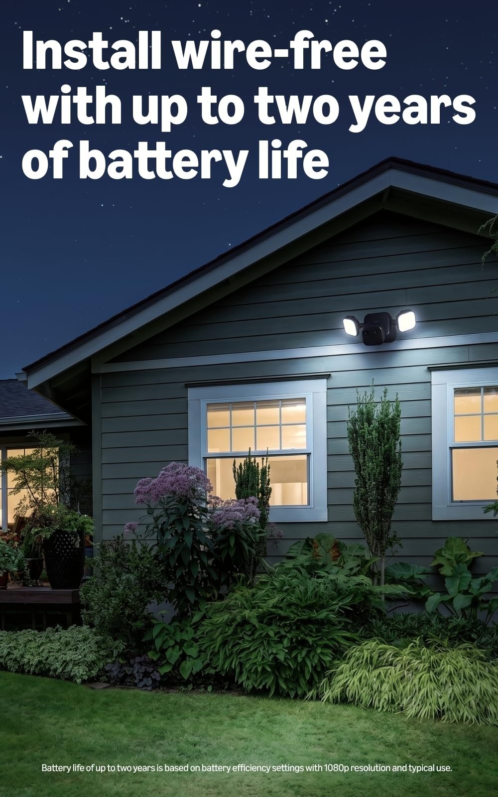 Blink Outdoor 2K+ Floodlight Camera – Wireless Security System