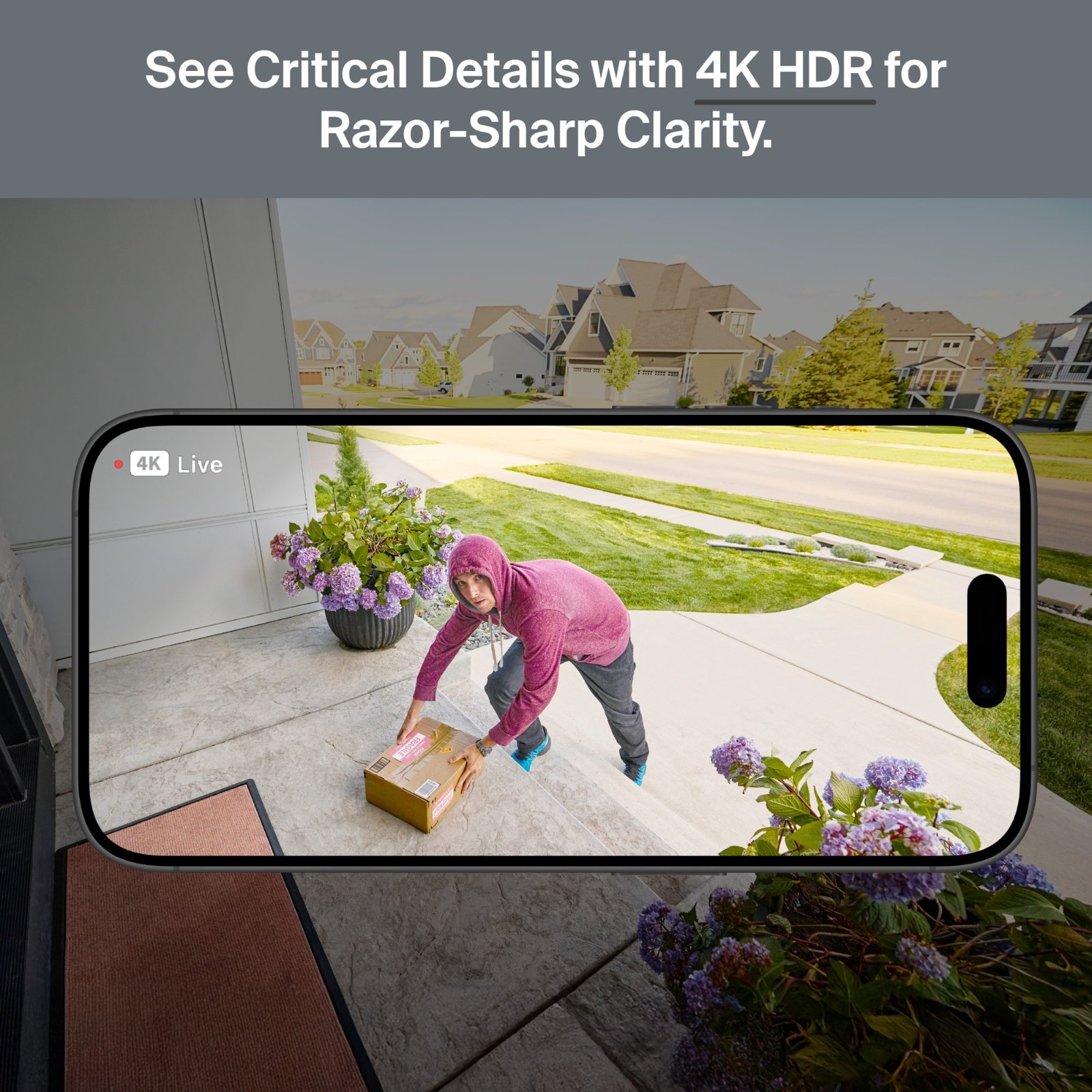 Arlo Ultra Add On Security Camera 4K HDR (3rd Gen, 2025 Release) Wireless, 1 Cam