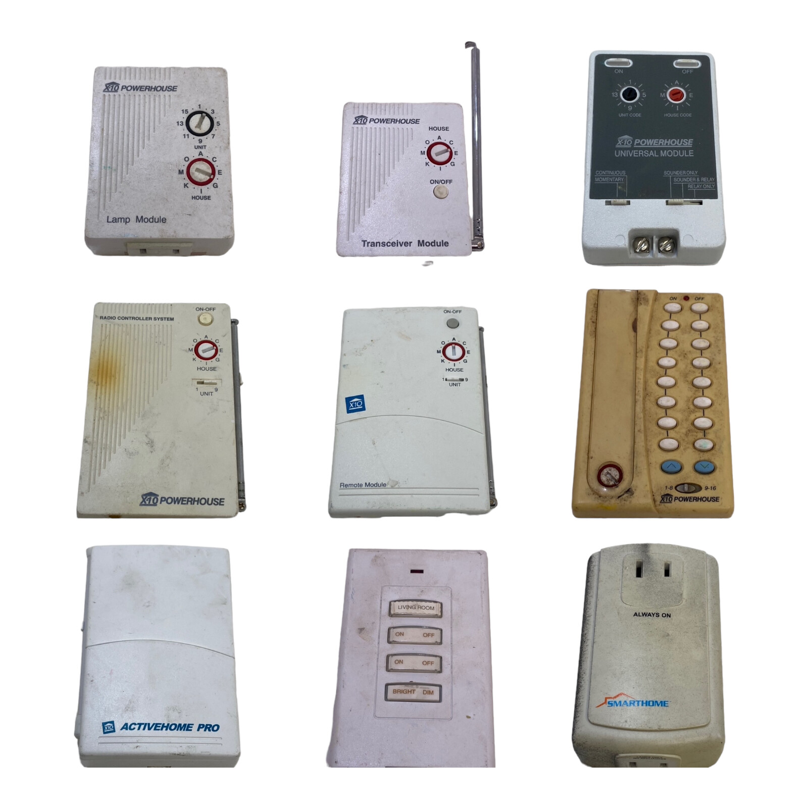 ? X10 POWERHOUSE HOME SECURITY PARTS YOU CHOOSE ONE – P4