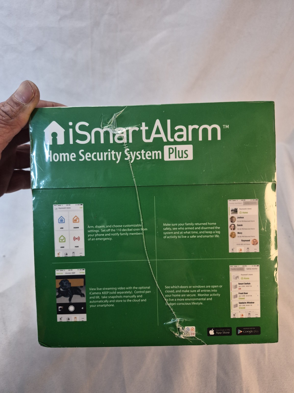 New / iSmart Alarm Home Security System PLUS / Protect Your Family
