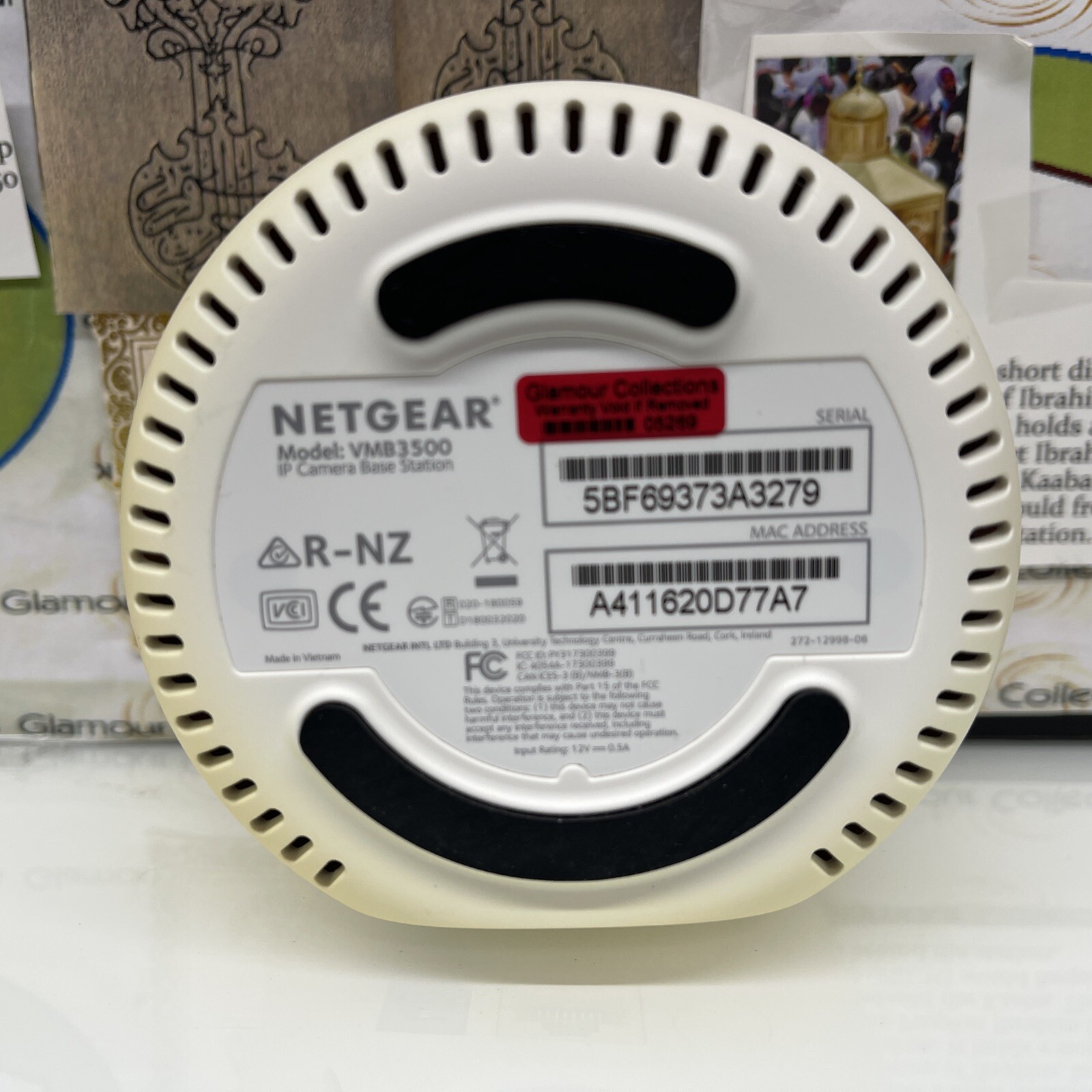 ARLO NETGEAR VMB3500 Hub/Base Station for VMC3030 PRO/2 VMC4030P Cameras (B2)