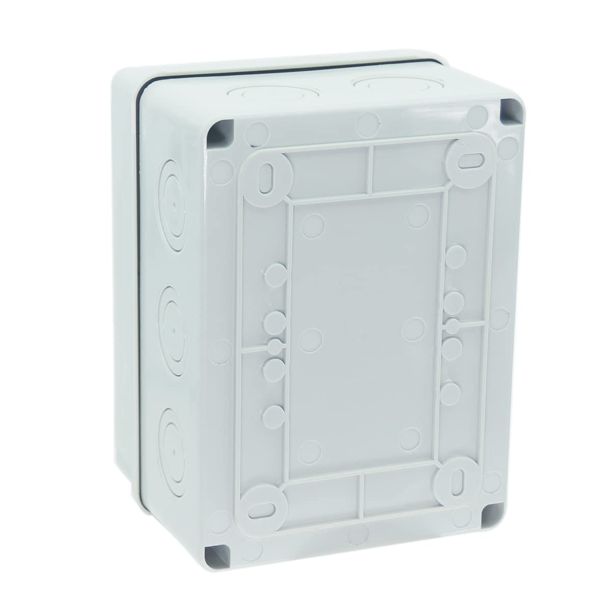 Otdorpatio Breaker Box Distribution Protection Box, IP65 Clear 5-Way, White