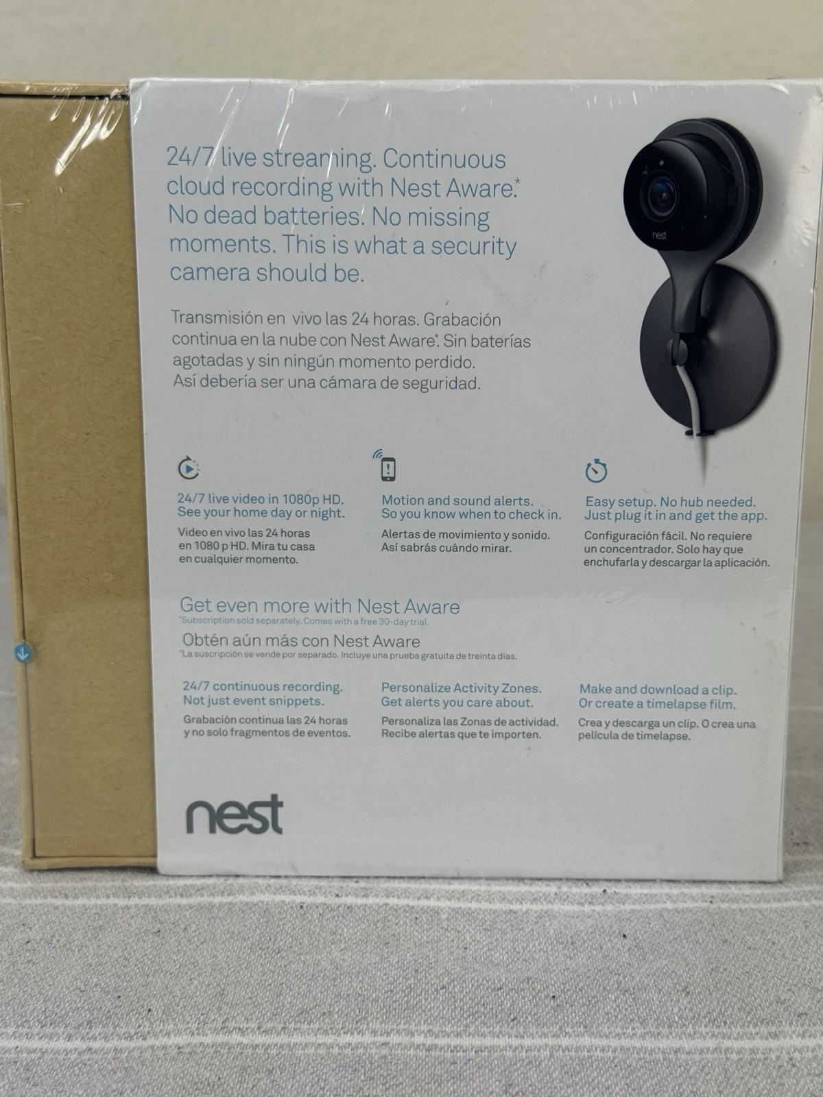 Nest NC1102ES 1080p Security Camera