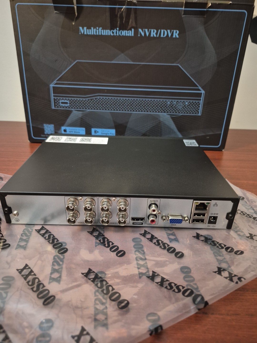 DVR 8-Channel Hybrid Capability 5-in-1 Digital Video Recorder 5.0MP HD Securi(No