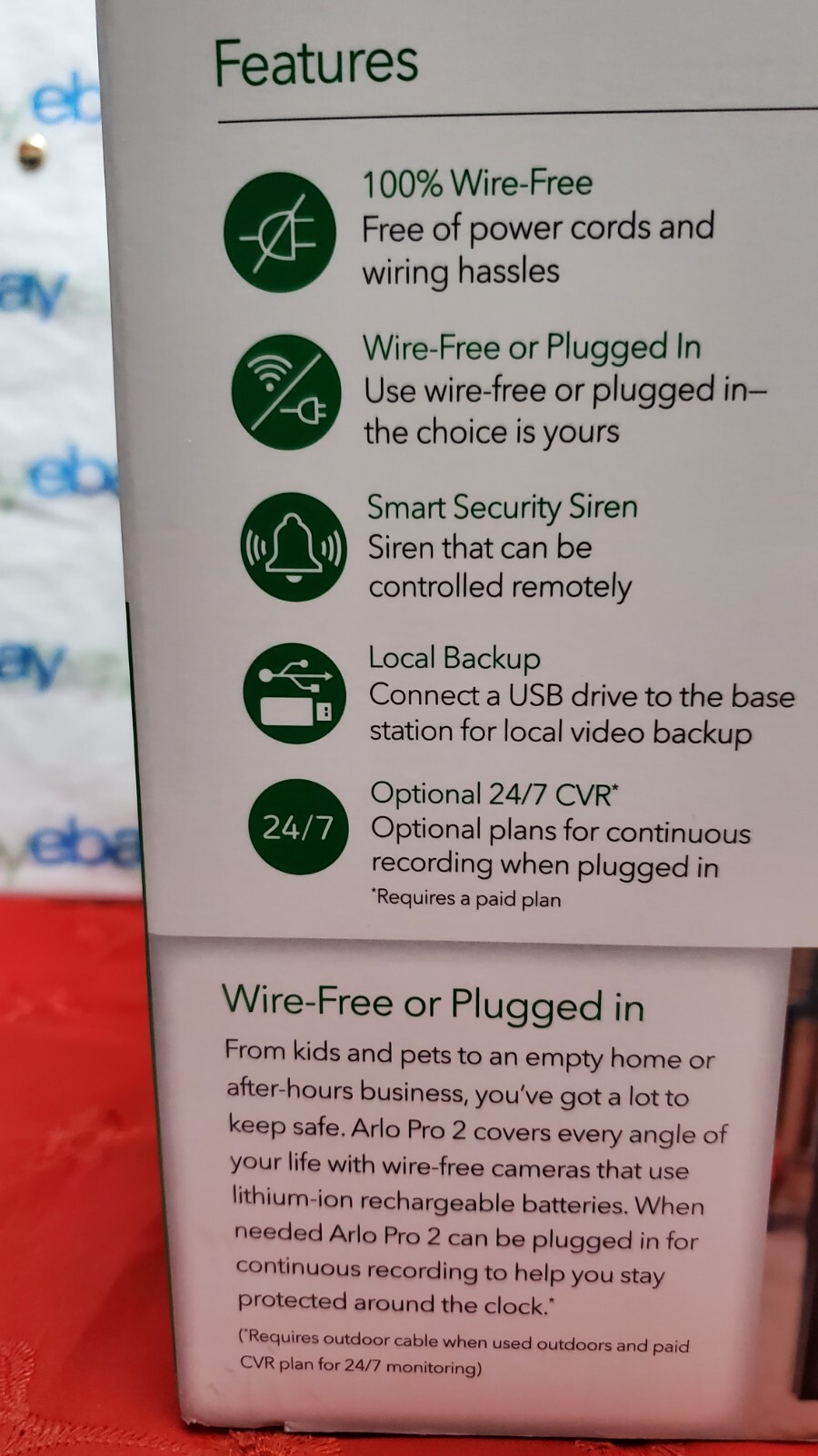 NETGEAR Arlo Pro 2 – 4 Wire-Free HD Security Cameras – System Bundle – 1080p HD