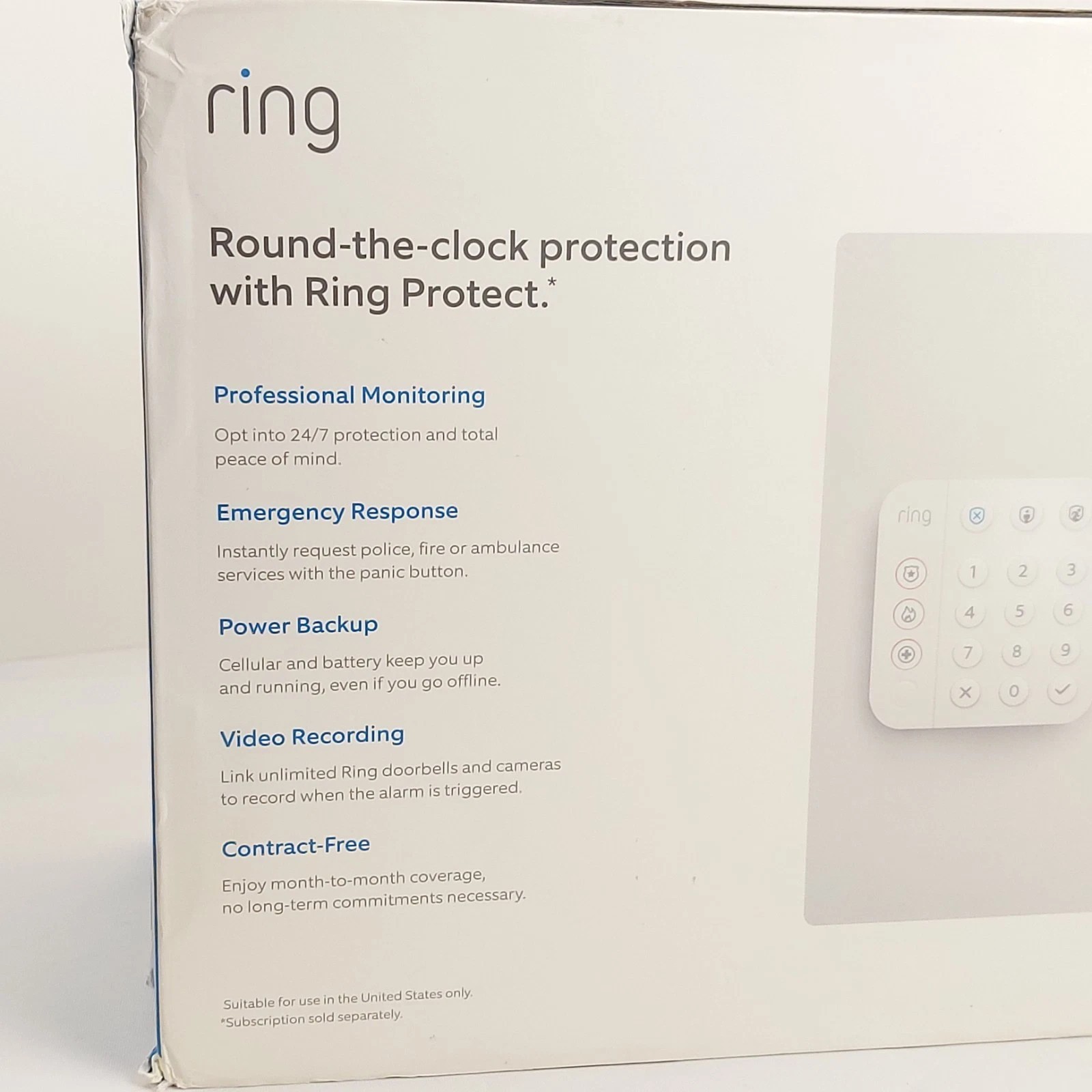 Ring 2nd Generation -Complete System Wireless Indoor 10 Piece Alarm Security Set
