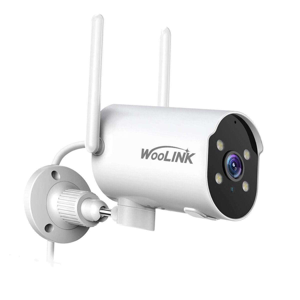 4PacK WiFi Security Camera System Outdoor Solar Battery Powered with Solar Panel