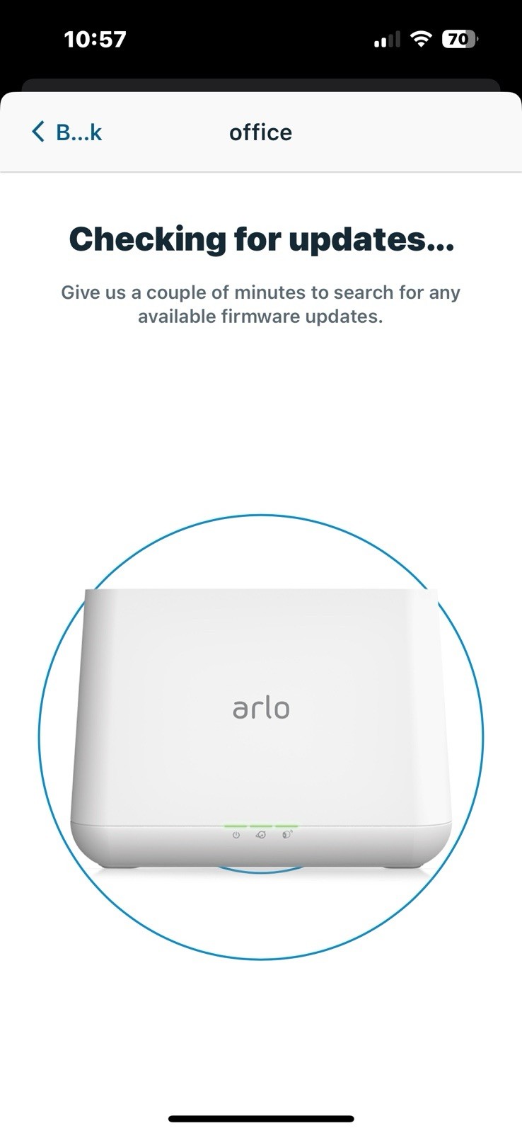 NetGear Arlo Pro VMB4000 Wireless Base Station – Parts Or Repair, Powers On