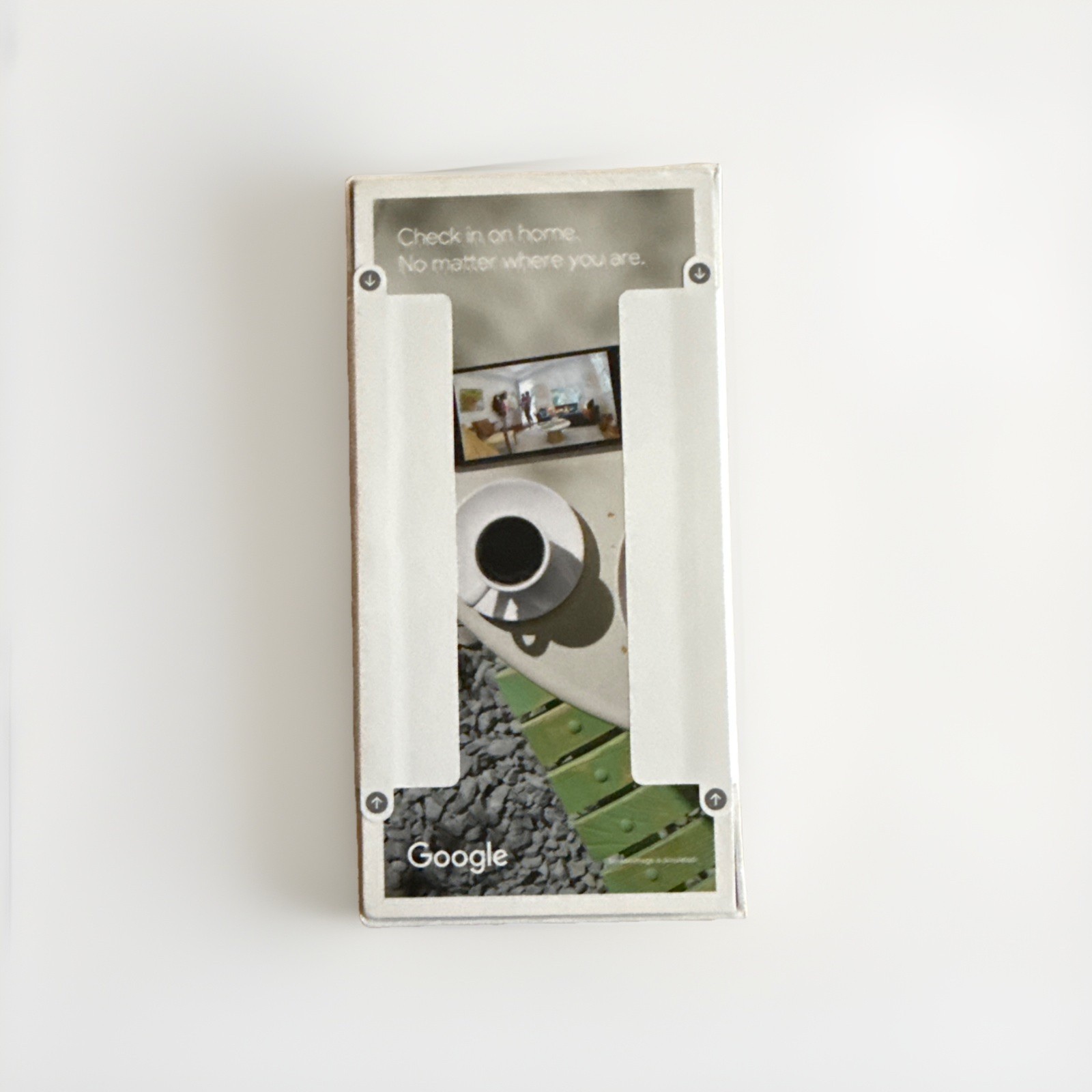 Google indoor Nest Security Cam 1080p (Wired) 2nd Generation Snow SEALED