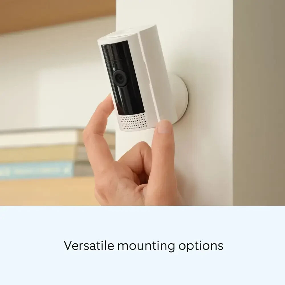 Ring Battery Doorbell with Smart Wi-Fi 2 Way Audio and Plug-in Indoor Camera