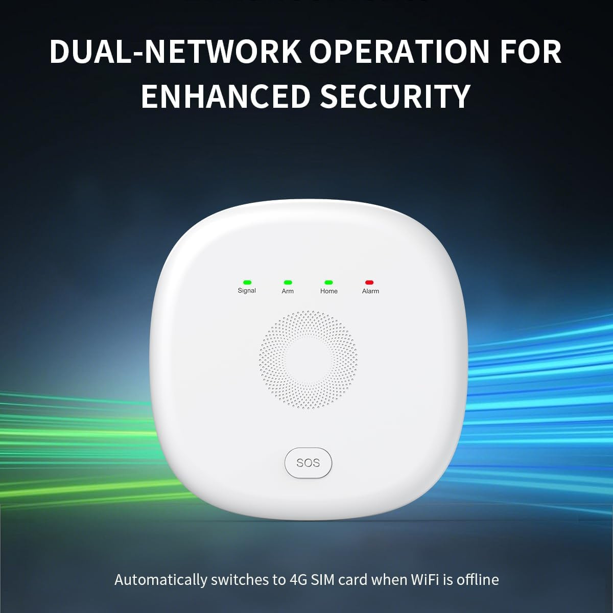 2026 Home Security System, 7-Piece Wireless Smart Alarm System Kit with Instant