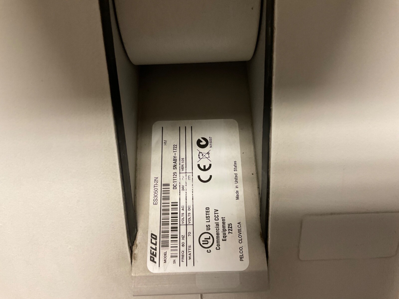 PELCO IOP-50TI ES3050TI-2N Network Security Camera outdoor 360 degrees