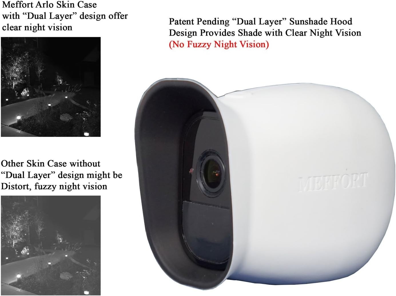 Sun Glare UV Protection Cover for Arlo Pro Camera-~