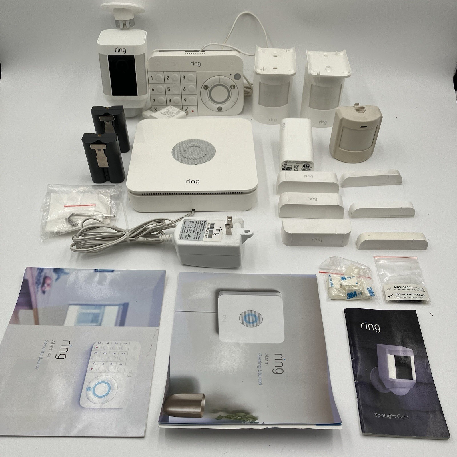 Ring Alarm Home Security System Base Keypad Spotlight Cam Sensors Accessories