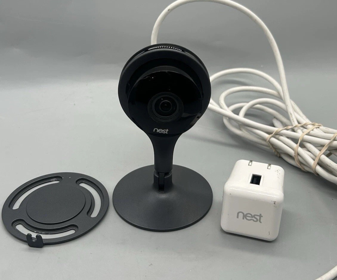 Google Nest Cam (NC1102ES) Indoor Security Camera Black A0005 – Tested
