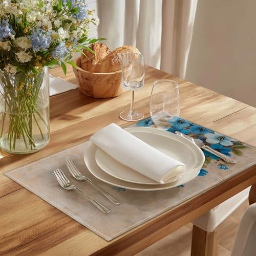 Set of 4 12×18 Inch Spring Table Mats – Colors 20 – Set of 4