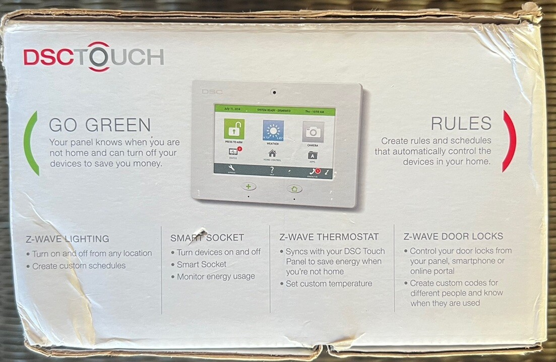 DSC Touch Panel KIT467 – 99VZ All in One Touchscreen – Home Security NIOB