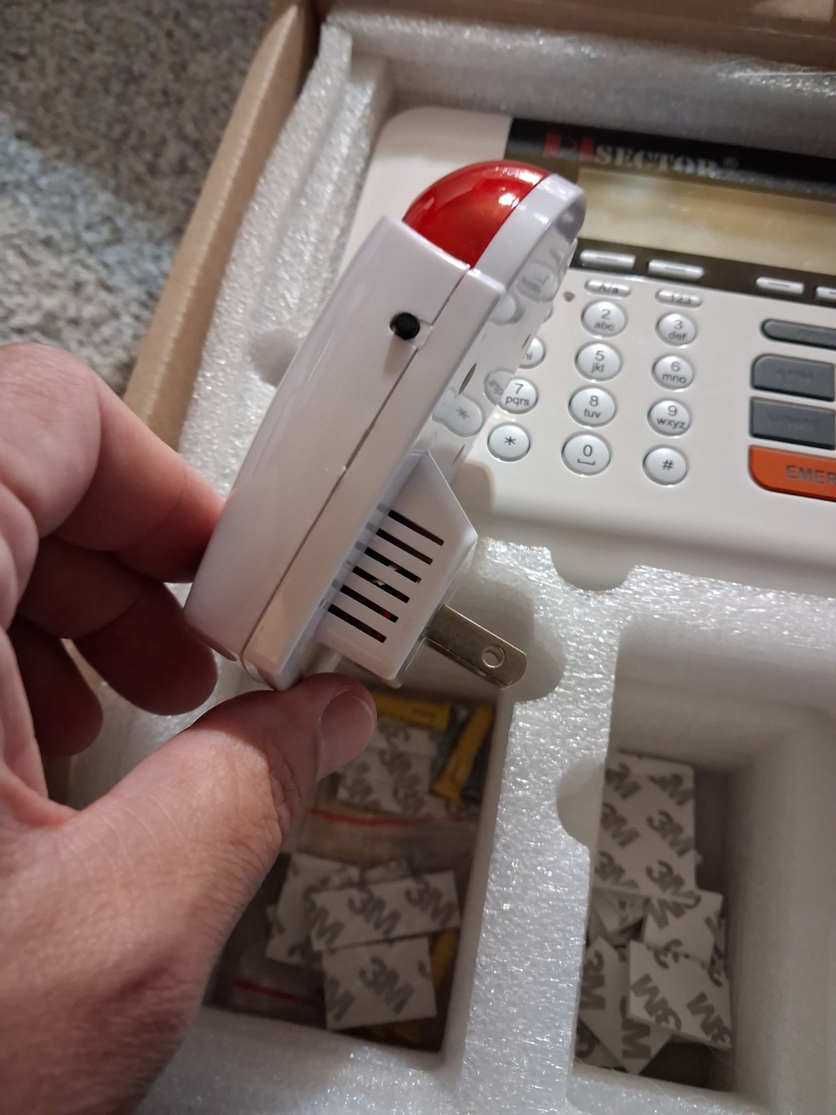Pisector Wireless Security Alarm System – Open Box – Missing Sensors & Adapter