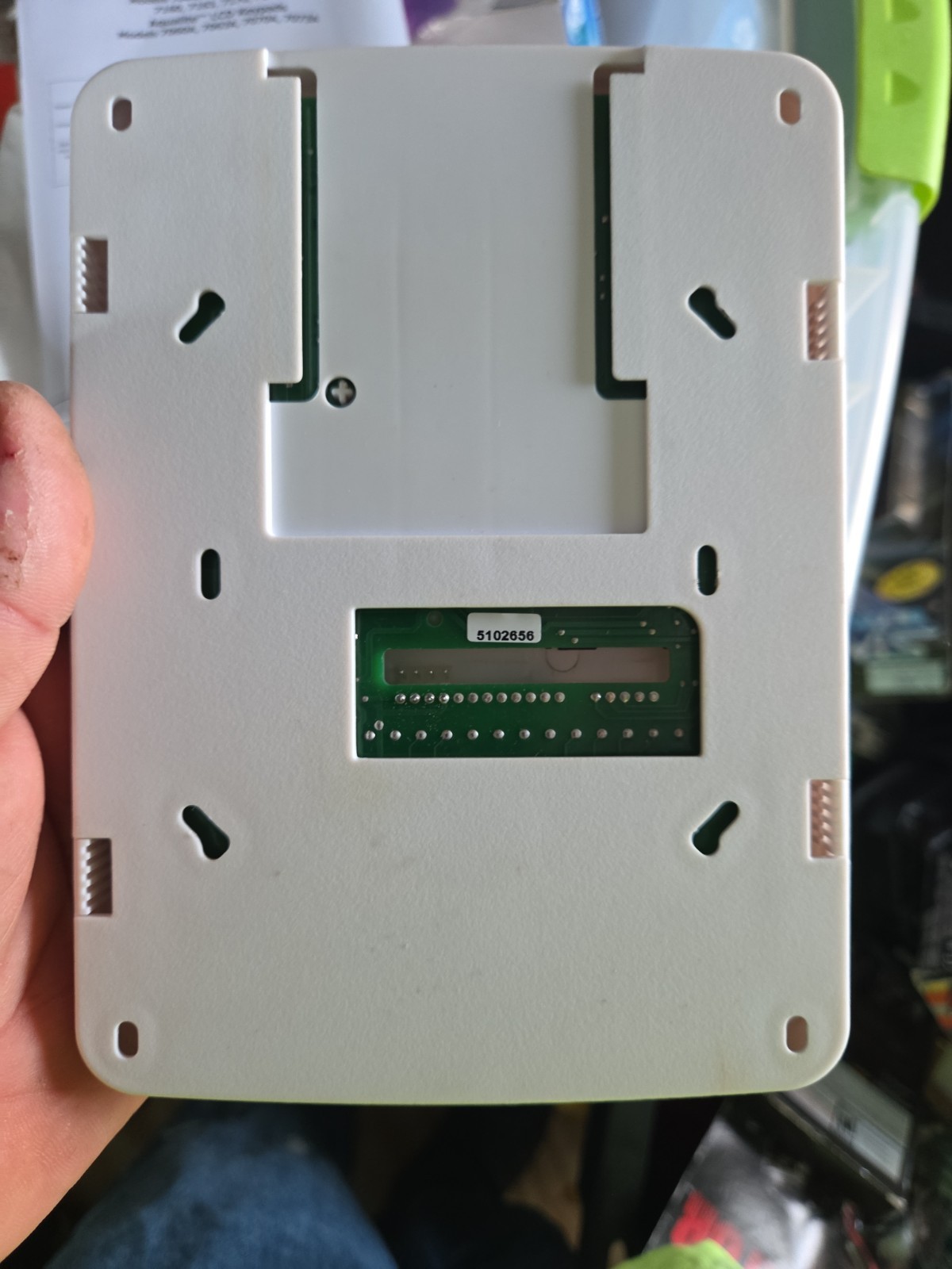 DMP ADT 7063n-w Thin LCD KYPD