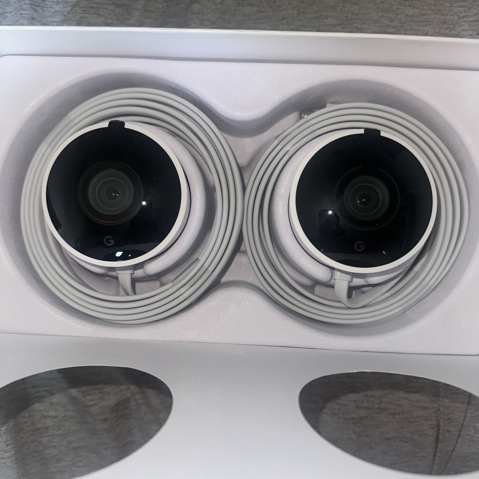 Google NC2400ES Nest Cam Outdoor Security Camera – 2 Pack