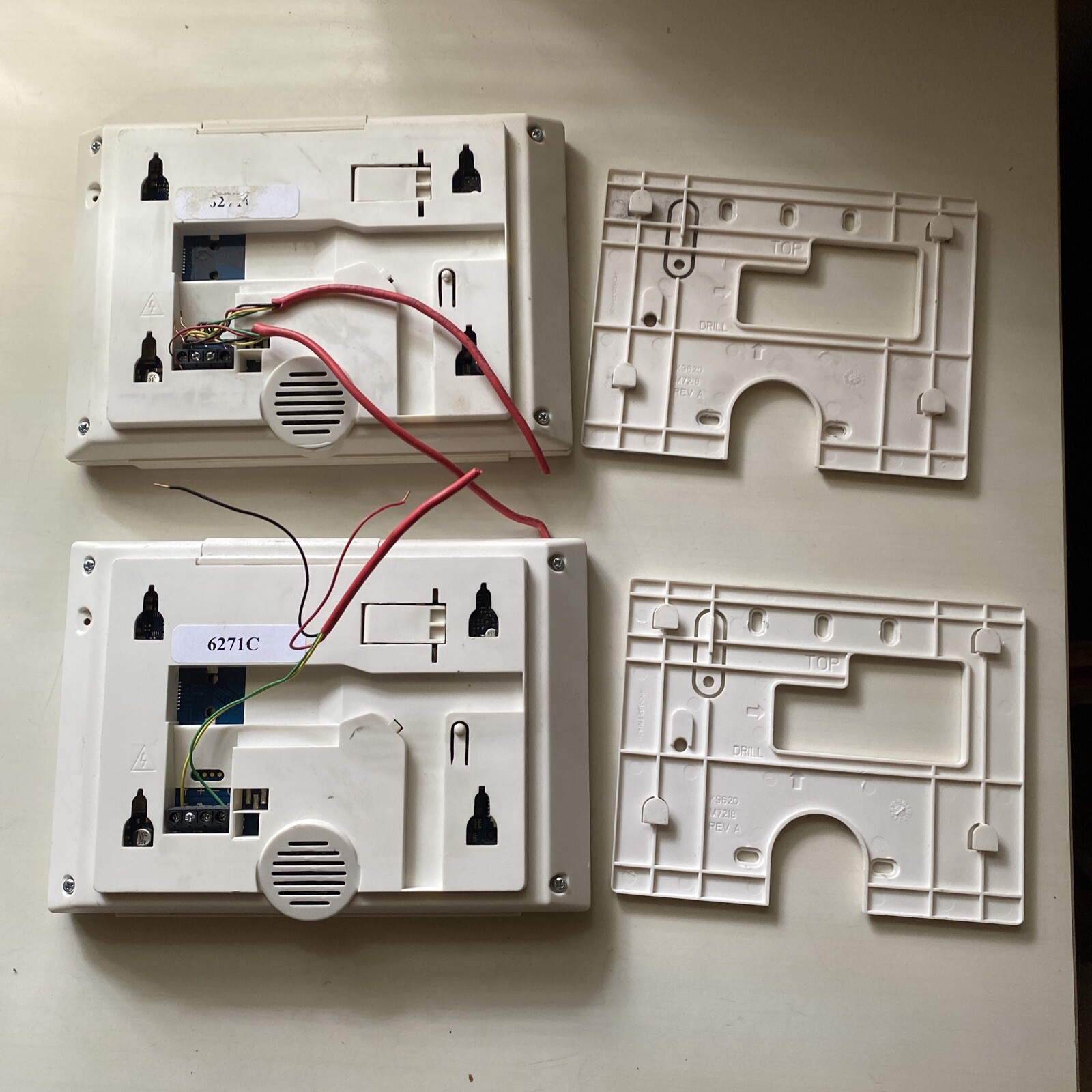 Honeywell Ademco 6271C Home Alarm Security System Keypad Lot 2 Untested
