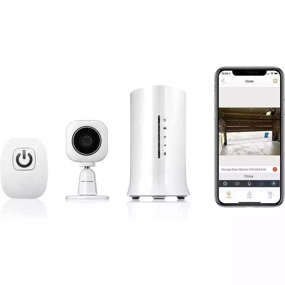 Home8 Video-Verified Garage Door Control Relay System – Free Basic Srvc w/ Alexa