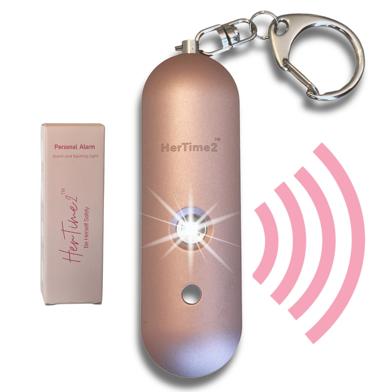 Personal Safety Alarm – Travel Safe Waterproof – Gift for Women College Girls…