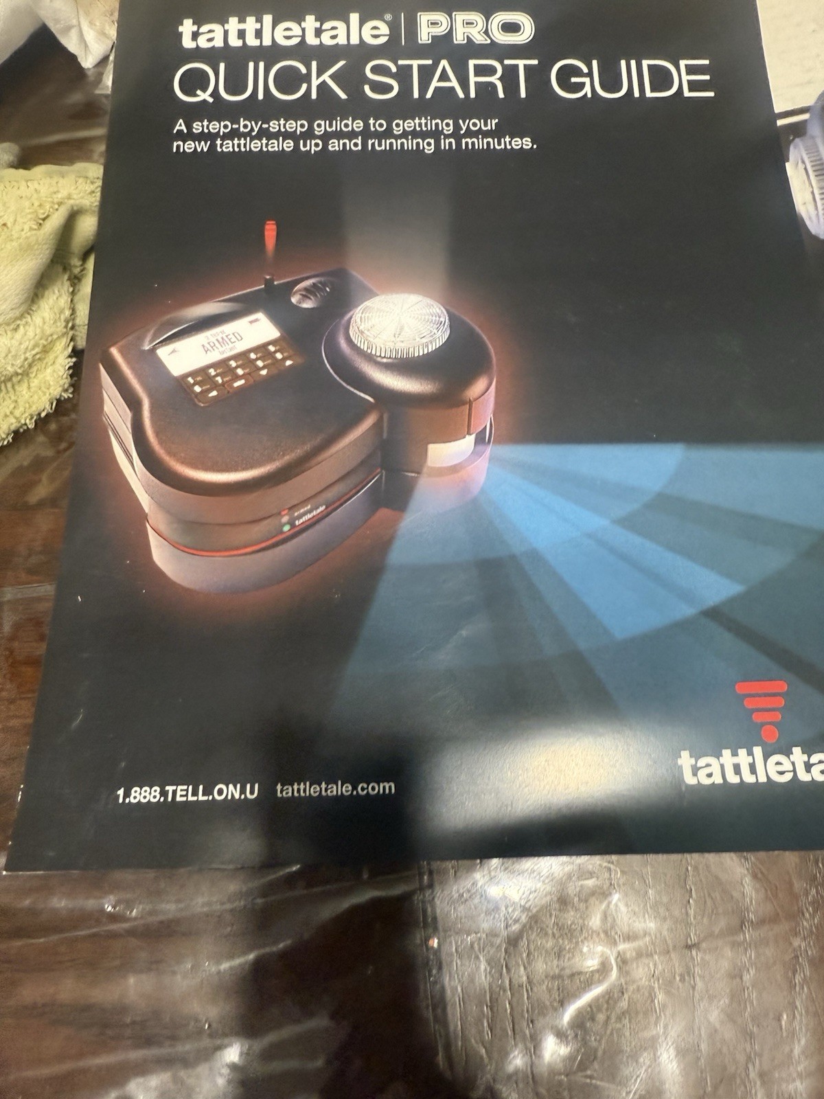 New Tattletale Portable Alarma System for Home Security