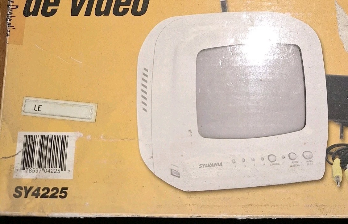 Sylvania SY4225 2.4 GHz Wireless B/W Video Security System. Only 1 LEFT. FAST SH